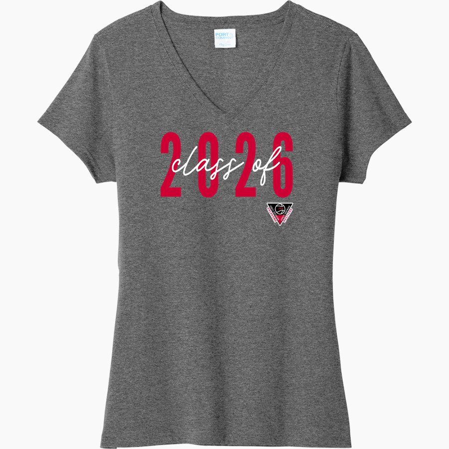 Oklahoma Hustlers Hustlers <span class="pdp-name-mascot">Oklahoma Hustlers</span> Port & Company Women's Tri-Blend V-Neck T-Shirt