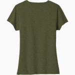 Saint Mary Academy Monarchs Port & Company Women's Tri-Blend V-Neck T-Shirt Back Thumbnail