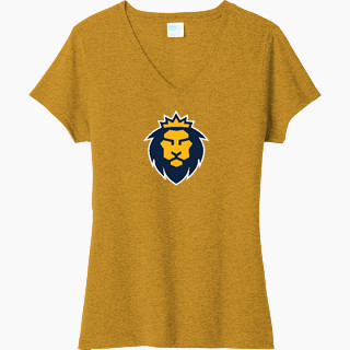 Port & Company Women's Tri-Blend V-Neck T-Shirt