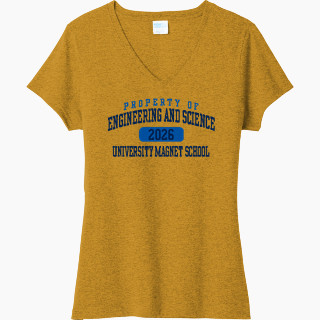 Port & Company Women's Tri-Blend V-Neck T-Shirt