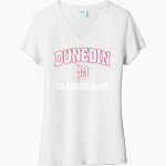 Dunedin Falcons Port & Company Women's Tri-Blend V-Neck T-Shirt Front Thumbnail