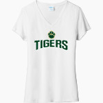 <span class="pdp-name-mascot">Summit Tigers</span> Port & Company Women's Tri-Blend V-Neck T-Shirt Front Thumbnail