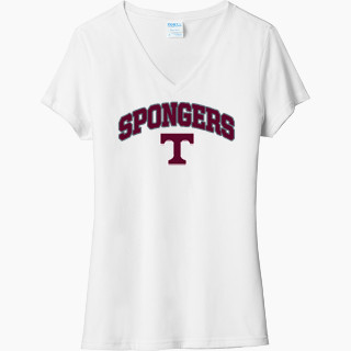 Port & Company Women's Tri-Blend V-Neck T-Shirt