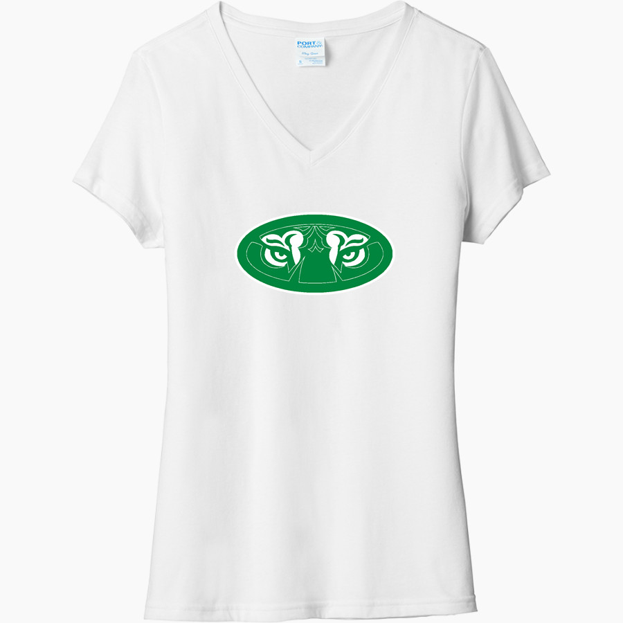 SLIDELL HIGH SCHOOL TIGERS <span class="pdp-name-mascot">SLIDELL TIGERS</span> Port & Company Women's Tri-Blend V-Neck T-Shirt