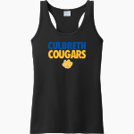 CULBRETH Cougars Port & Company Ladies Performance Tank Front Thumbnail