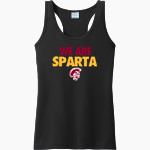 SPARTA HIGH SCHOOL SPARTANS <span class="pdp-name-mascot">SPARTA SPARTANS</span> Port & Company Ladies Performance Tank Front Thumbnail