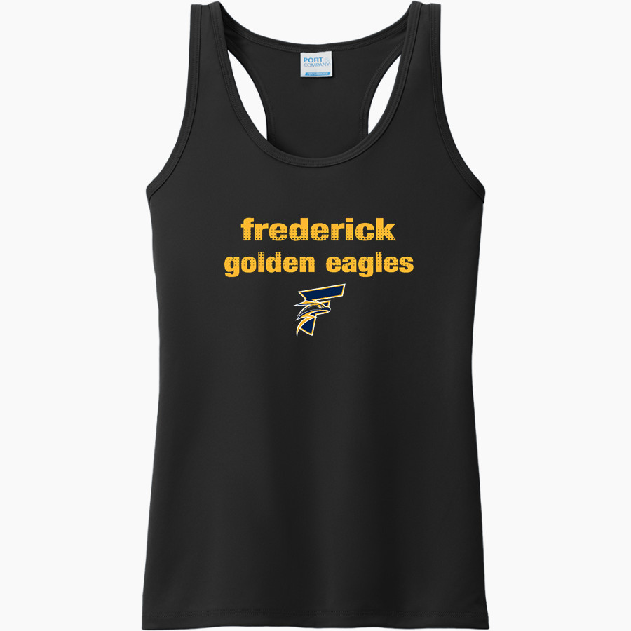 FREDERICK HIGH SCHOOL GOLDEN EAGLES <span class="pdp-name-mascot">FREDERICK GOLDEN EAGLES</span> Port & Company Ladies Performance Tank