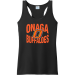 ONAGA HIGH SCHOOL BUFFALOES <span class="pdp-name-mascot">ONAGA BUFFALOES</span> Port & Company Ladies Performance Tank Front Thumbnail