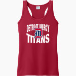 Detroit Mercy Titans Sideline Store <span class="pdp-name-mascot">UDM Titans</span> Port & Company Ladies Performance Tank Front Thumbnail