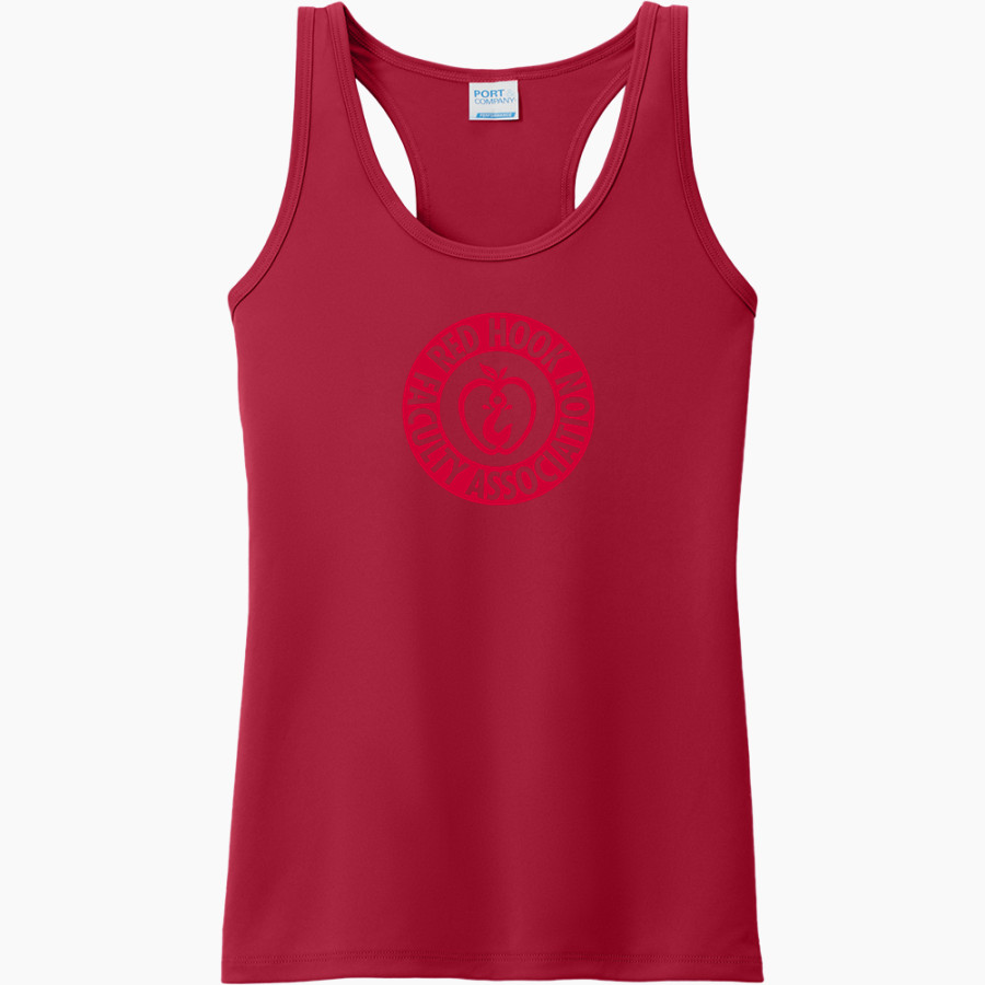 Red Hook Faculty Association RHFA Port & Company Ladies Performance Tank