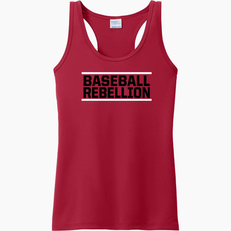 Baseball Rebellion Baseball Rebellion <span class="pdp-name-mascot">Baseball Rebellion</span> Port & Company Ladies Performance Tank