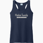 MANHEIM TOWNSHIP HIGH SCHOOL BLUE STREAKS <span class="pdp-name-mascot">MANHEIM TOWNSHIP BLUE STREAKS</span> Port & Company Ladies Performance Tank Front Thumbnail