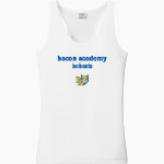 BACON ACADEMY BOBCATS Port & Company Ladies Performance Tank Front Thumbnail