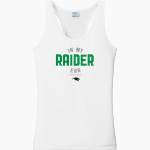 REYNOLDS HIGH SCHOOL RAIDERS Port & Company Ladies Performance Tank Front Thumbnail