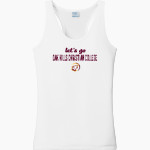 Oak Hills Christian College Wolfpack Port & Company Ladies Performance Tank Front Thumbnail
