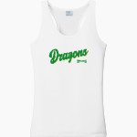 WEST DAVIDSON HIGH SCHOOL DRAGONS Port & Company Ladies Performance Tank Front Thumbnail