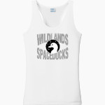 Wildlands Spaceducks Port & Company Ladies Performance Tank Front Thumbnail