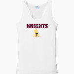 Tekoa Academy - Orange Knights <span class="pdp-name-mascot">Tekoa Academy - Orange Knights</span> Port & Company Ladies Performance Tank Front Thumbnail