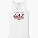Ray Bearcats Port & Company Ladies Performance Tank Front Thumbnail