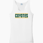 Cypress Creek Coyotes Port & Company Ladies Performance Tank Front Thumbnail