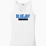 JEFFERSON HIGH SCHOOL BLUEJAYS <span class="pdp-name-mascot">JEFFERSON BLUEJAYS</span> Port & Company Ladies Performance Tank Front Thumbnail