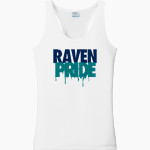 AUBURN RIVERSIDE HIGH SCHOOL RAVENS Port & Company Ladies Performance Tank Front Thumbnail