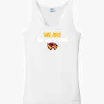 Au Gres-Sims HIGH SCHOOL WOLVERINES <span class="pdp-name-mascot">AU GRES - SIMS WOLVERINES</span> Port & Company Ladies Performance Tank Front Thumbnail