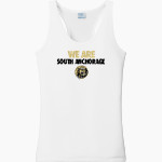SOUTH ANCHORAGE HIGH SCHOOL WOLVERINES <span class="pdp-name-mascot">SOUTH ANCHORAGE WOLVERINES</span> Port & Company Ladies Performance Tank Front Thumbnail
