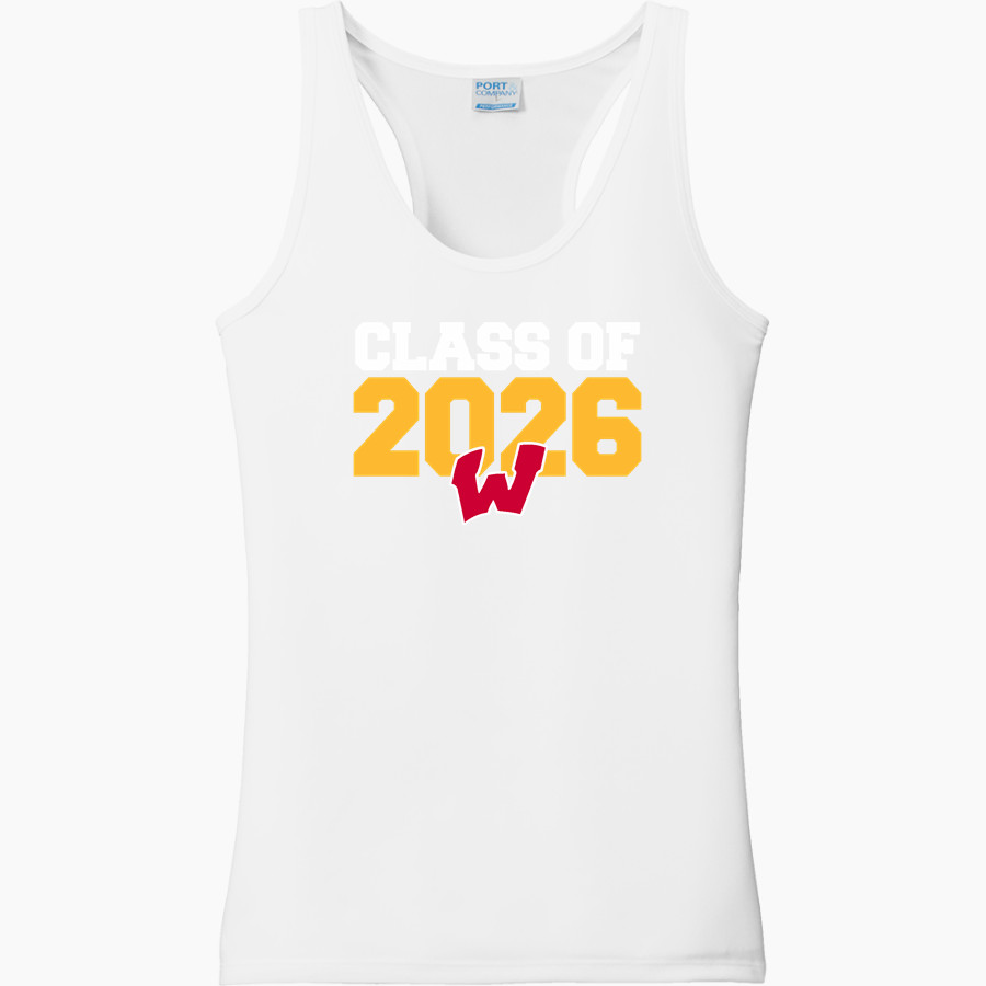 Wesleyan Trojans <span class="pdp-name-mascot">Wesleyan Christian Academy Trojans</span> Port & Company Ladies Performance Tank
