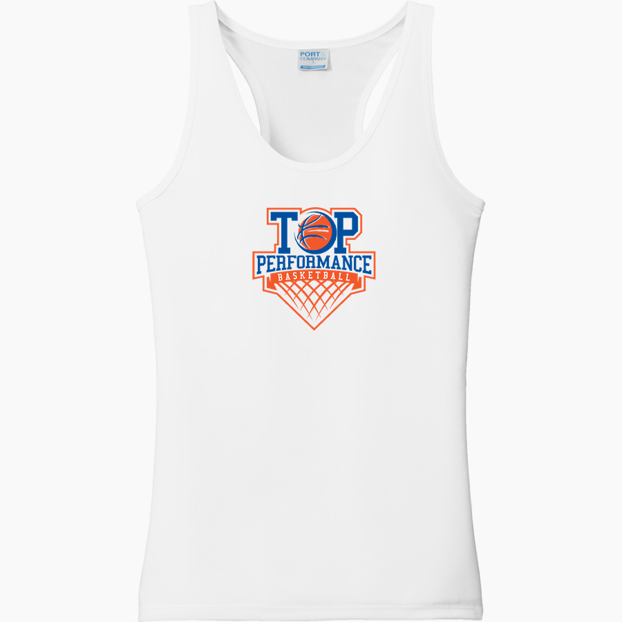 Top Performance Basketball Top Performance Bask <span class="pdp-name-mascot">Top Performance Basketball</span> Port & Company Ladies Performance Tank