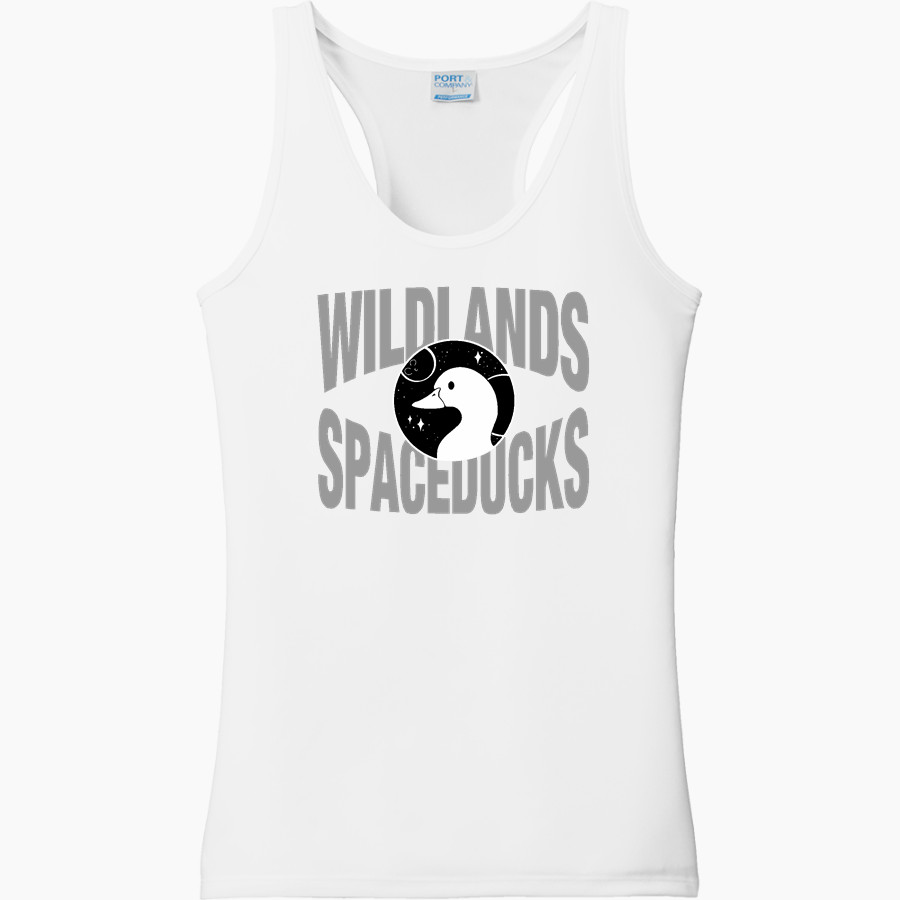Wildlands Spaceducks Port & Company Ladies Performance Tank