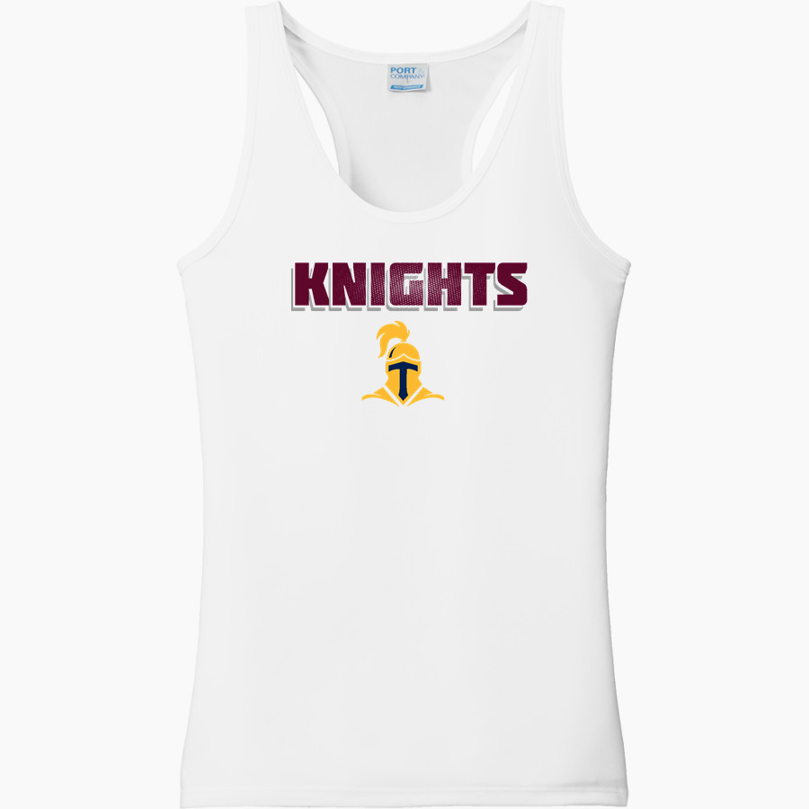 Tekoa Academy - Orange Knights <span class="pdp-name-mascot">Tekoa Academy - Orange Knights</span> Port & Company Ladies Performance Tank