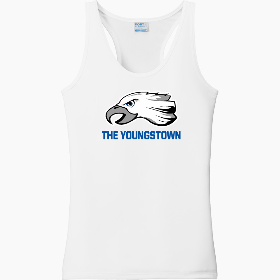 THE YOUNGSTOWN CHRISTIAN SCHOOL EAGLES <span class="pdp-name-mascot">THE YOUNGSTOWN EAGLES</span> Port & Company Ladies Performance Tank