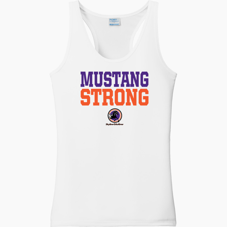 Skyline Gila River Mustangs <span class="pdp-name-mascot">Skyline Mustangs</span> Port & Company Ladies Performance Tank