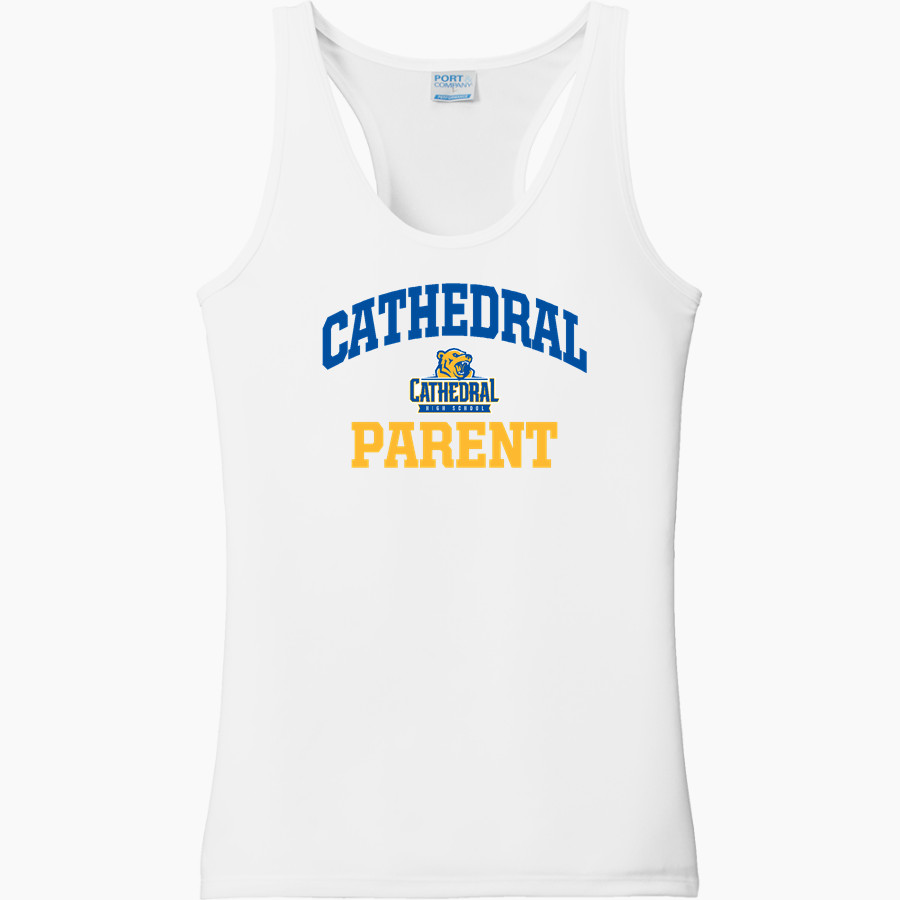 Cathedral Bears <span class="pdp-name-mascot">Cathedral High School Bears</span> Port & Company Ladies Performance Tank