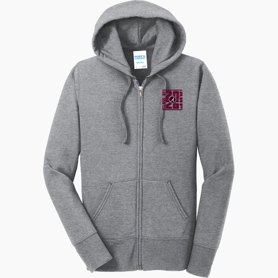 ARP HIGH SCHOOL TIGERS <span class="pdp-name-mascot">ARP TIGERS</span> Port & Company Women's Full Zip Hooded Sweatshirt