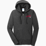 Wittenberg University Tigers <span class="pdp-name-mascot">Wittenberg University Tigers</span> Port & Company Women's Full Zip Hooded Sweatshirt Front Thumbnail