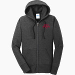 DOVER HIGH SCHOOL LONGHORNS Port & Company Women's Full Zip Hooded Sweatshirt Front Thumbnail