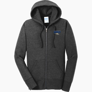 Port & Company Women's Full Zip Hooded Sweatshirt
