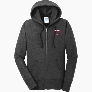 Port & Company Women's Full Zip Hooded Sweatshirt