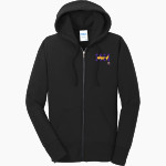 Ephrata Area School District MOUNTAINEERS <span class="pdp-name-mascot">EPHRATA MOUNTAINEERS</span> Port & Company Women's Full Zip Hooded Sweatshirt Front Thumbnail