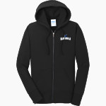 NORCROSS HIGH SCHOOL BLUE DEVILS Port & Company Women's Full Zip Hooded Sweatshirt Front Thumbnail