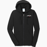 HAMILTON COUNTY HIGH SCHOOL TROJANS <span class="pdp-name-mascot">HAMILTON COUNTY TROJANS</span> Port & Company Women's Full Zip Hooded Sweatshirt Front Thumbnail