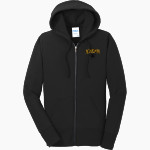 Fannindel Falcons <span class="pdp-name-mascot">Fannindel Falcons</span> Port & Company Women's Full Zip Hooded Sweatshirt Front Thumbnail