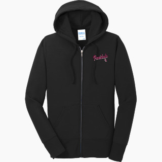 Port & Company Women's Full Zip Hooded Sweatshirt