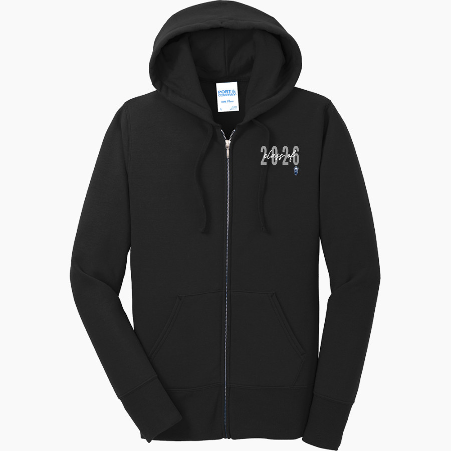 THOMAS MORE PREP-MARIAN HIGH SCHOOL MONARCHS <span class="pdp-name-mascot">THOMAS MORE PREP - MARIAN MONARCHS</span> Port & Company Women's Full Zip Hooded Sweatshirt