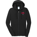 Bluefield University Sideline Store <span class="pdp-name-mascot">Bluefield University</span> Port & Company Women's Full Zip Hooded Sweatshirt Front Thumbnail