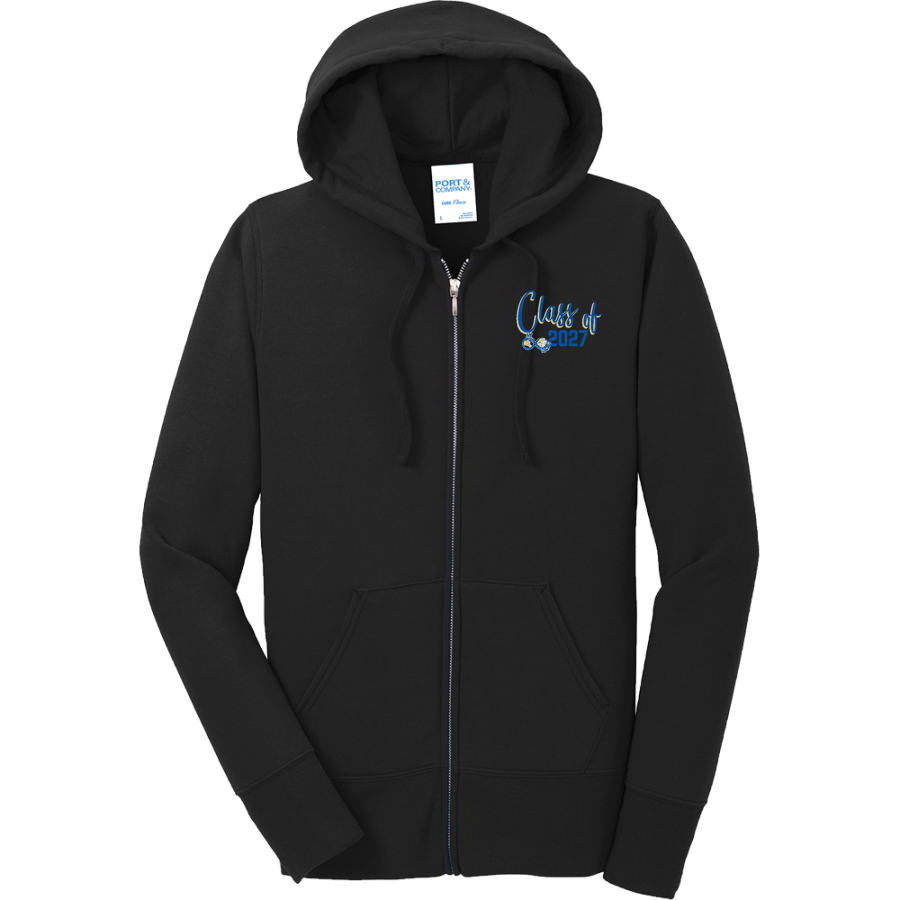 BRADWELL INSTITUTE TIGERS <span class="pdp-name-mascot">BRADWELL INSTITUTE TIGERS</span> Port & Company Women's Full Zip Hooded Sweatshirt
