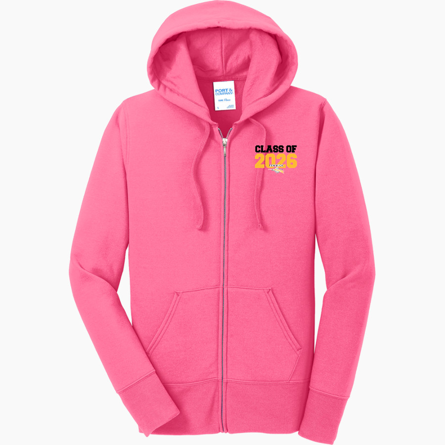 BISHOP FENWICK HIGH SCHOOL CRUSADERS Port & Company Women's Full Zip Hooded Sweatshirt