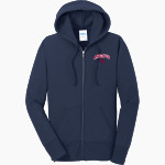 Anthem Preparatory Academy Eagles Port & Company Women's Full Zip Hooded Sweatshirt Front Thumbnail